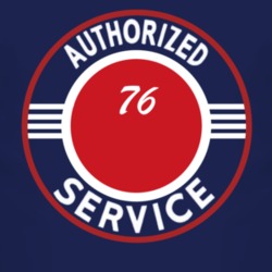 Authorized Service 1976 Pioneer Dark T Shirt
