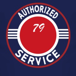 Authorized Service 1979 Pioneer Dark T Shirt