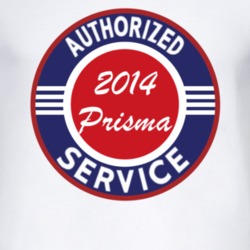 Authorized Service 2014 Chevy Prisma T Shirt