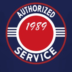 Authorized Service 1989 Pioneer Dark T Shirt