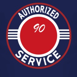 Authorized Service 1990 Pioneer Dark T Shirt