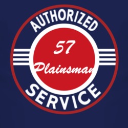Authorized Service 1957 Chrysler Plainsman Dark T Shirt