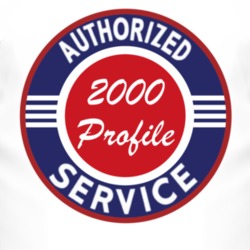 Authorized Service 2000 Oldsmobile Profile T Shirt
