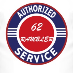 Authorized Service 1962 AMC RAMBLER T Shirt