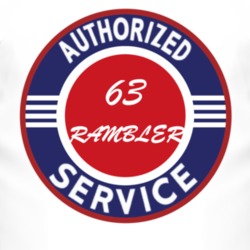 Authorized Service 1963 AMC RAMBLER T Shirt