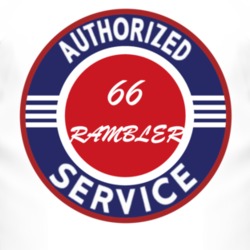 Authorized Service 1966 AMC RAMBLER T Shirt