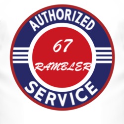 Authorized Service 1967 AMC RAMBLER T Shirt