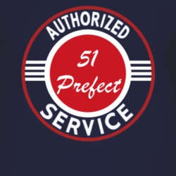Authorized Service 1951 Prefect Dark T Shirt