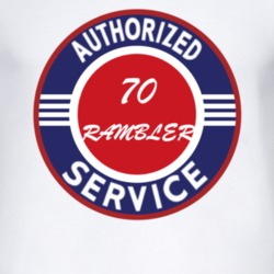 Authorized Service 1970 AMC RAMBLER T Shirt