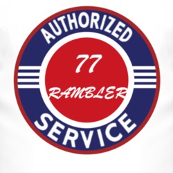 Authorized Service 1977 AMC RAMBLER T Shirt