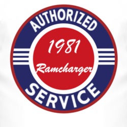 Authorized Service 1981 Dodge Ramcharger T Shirt
