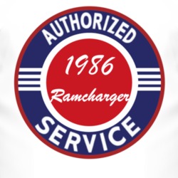 Authorized Service 1986 Dodge Ramcharger T Shirt