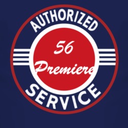 Authorized Service 1956 Lincoln Premiere Dark T Shirt