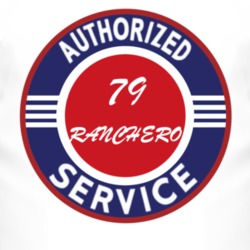 Authorized Service 1979  RANCHERO T Shirt