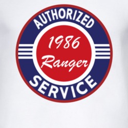 Authorized Service 1986 Ranger T Shirt