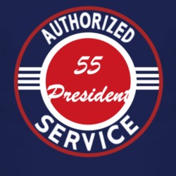Authorized Service 1955 Studebaker President Dark T Shirt