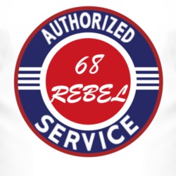 Authorized Service 1968 AMC REBEL T Shirt