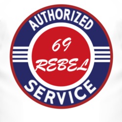 Authorized Service 1969 AMC REBEL T Shirt