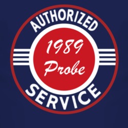 Authorized Service 1989 Probe Dark T Shirt