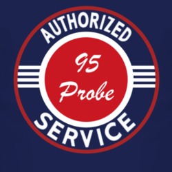 Authorized Service 1995 Probe Dark T Shirt
