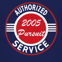Authorized Service 2005 Pontiac Pursuit Dark T Shirt