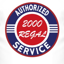 Authorized Service 2000 BUICK REGAL T Shirt