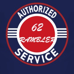 Authorized Service 1962 AMC RAMBLER Dark T Shirt
