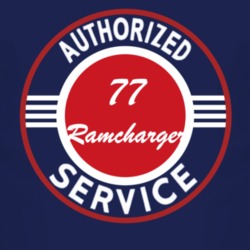 Authorized Service 1977 Dodge Ramcharger Dark T Shirt