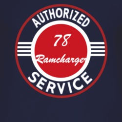 Authorized Service 1978 Dodge Ramcharger Dark T Shirt