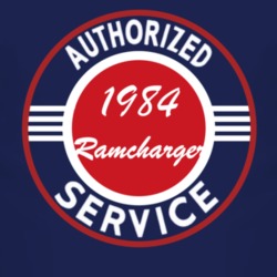 Authorized Service 1984 Dodge Ramcharger Dark T Shirt