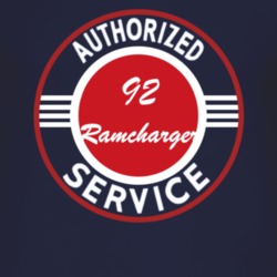 Authorized Service 1992 Dodge Ramcharger Dark T Shirt