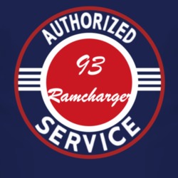 Authorized Service 1993 Dodge Ramcharger Dark T Shirt