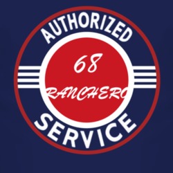 Authorized Service 1968  RANCHERO Dark T Shirt