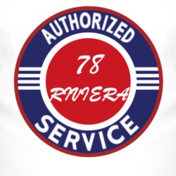 Authorized Service 1978 BUICK RIVIERA T Shirt