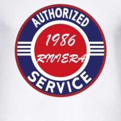 Authorized Service 1986 BUICK RIVIERA T Shirt