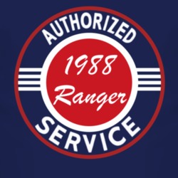 Authorized Service 1988 Ranger Dark T Shirt