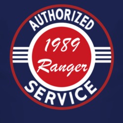 Authorized Service 1989 Ranger Dark T Shirt
