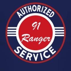 Authorized Service 1991 Ranger Dark T Shirt