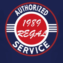 Authorized Service 1989 BUICK REGAL Dark T Shirt