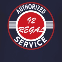 Authorized Service 1992 BUICK REGAL Dark T Shirt