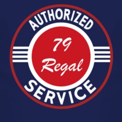 Authorized Service 1979 Chrysler Regal Dark T Shirt