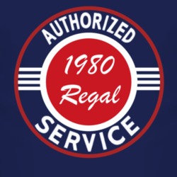 Authorized Service 1980 Chrysler Regal Dark T Shirt