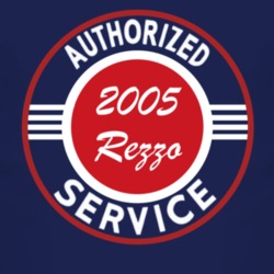 Authorized Service 2005 Chevy Rezzo Dark T Shirt