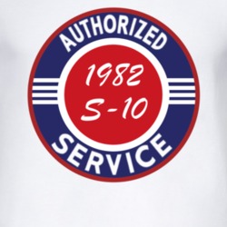 Authorized Service 1982 Chevy S-10 T Shirt