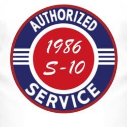 Authorized Service 1986 Chevy S-10 T Shirt