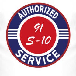 Authorized Service 1991 Chevy S-10 T Shirt