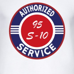 Authorized Service 1995 Chevy S-10 T Shirt