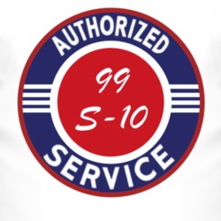 Authorized Service 1999 Chevy S-10 T Shirt