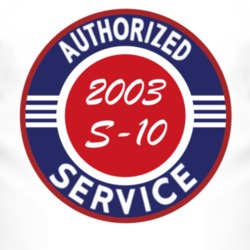 Authorized Service 2003 Chevy S-10 T Shirt