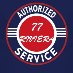 Authorized Service 1977 BUICK RIVIERA Dark T Shirt
